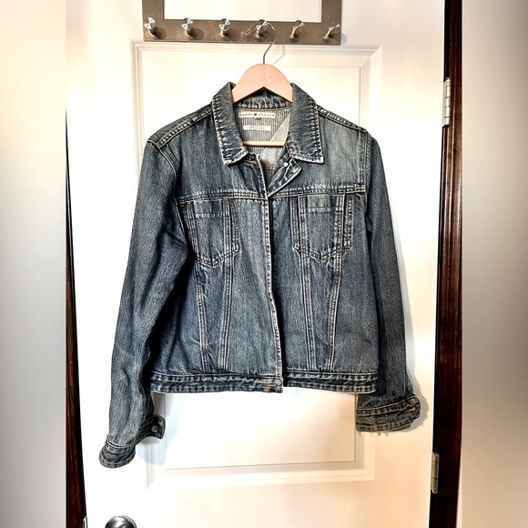 Vintage Tommy Hilfiger Jean Jacket, Bomber - Picture 1 of 11